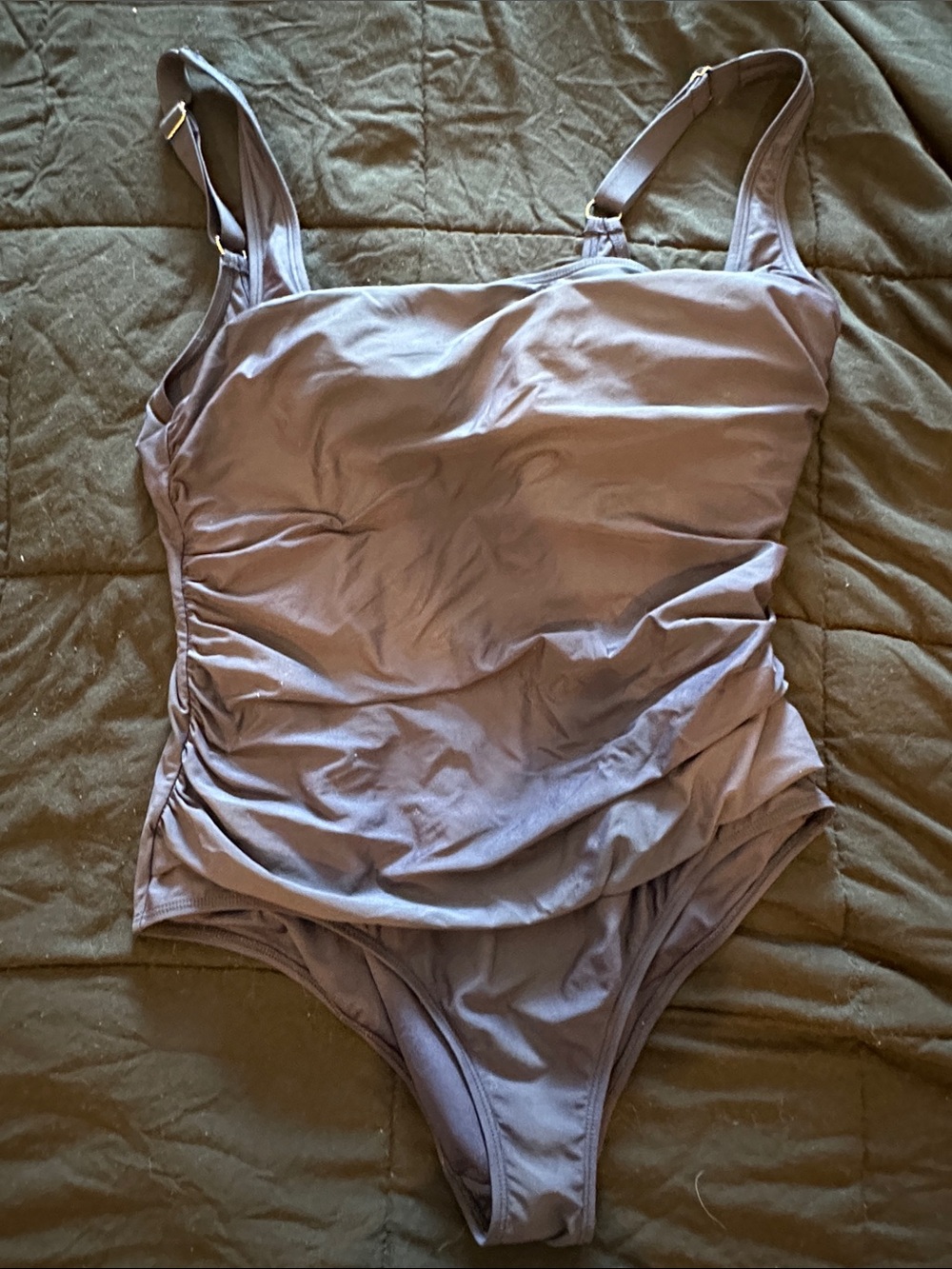 Anne Cole Mavy One-Piece Swimsuit with Adjustable Straps padded bra